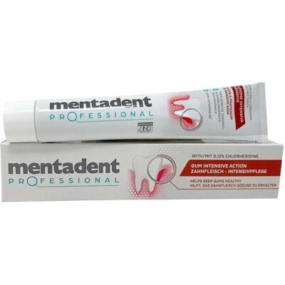 Dentifricio Mentadent 0,12% Clorexidina - Protezione orale Dentifricio Mentadent 0,12% Clorexidina - Protezione orale