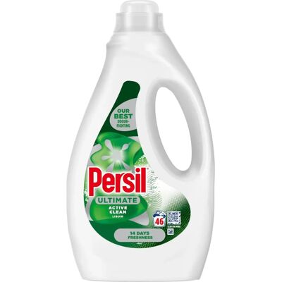 Persil White Active Clean Liquid Detergent 46W 1.242L - Laundry Persil White Active Clean Liquid Detergent 46W 1.242L - Laundry