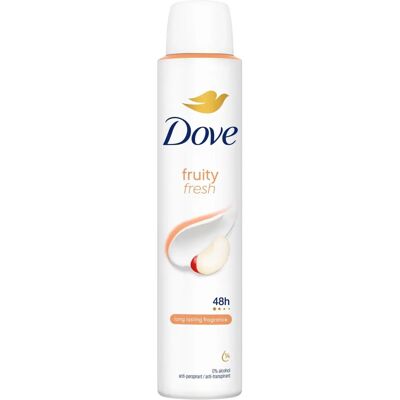 Dove Fruity 200 ml 48h Antiperspirant Deodorant Spray Dove Fruity 200 ml 48h Antiperspirant Deodorant Spray