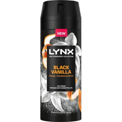 Lynx Black Vanilla Deodorant Body Spray - Deodorant Body Spray Lynx Black Vanilla Deodorant Body Spray - Deodorant Body Spray