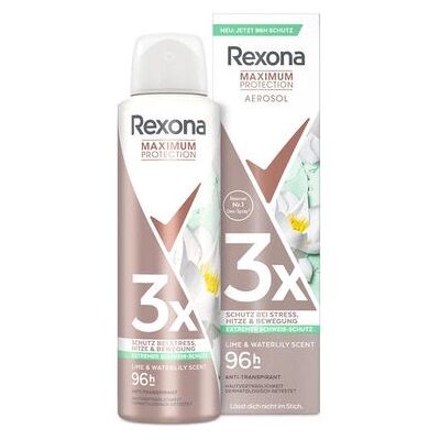 Rexona - Lime & Waterlily - 150 ml - Women - Déodorant en spray - Publicité Rexona - Lime & Waterlily - 150 ml - Women - Déodorant en spray - Publicité