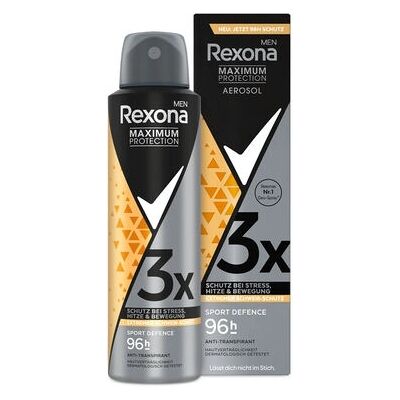 Rexona - Sport Defence - Hommes - 150 ml - Déodorant spray - Publicité Rexona - Sport Defence - Hommes - 150 ml - Déodorant spray - Publicité