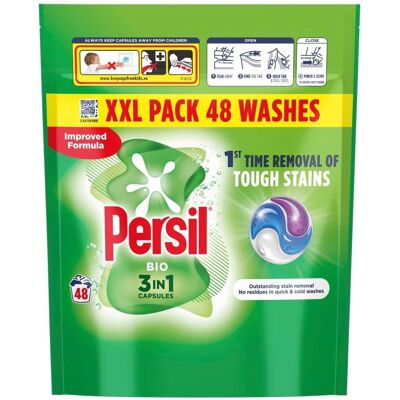 Persil XXL 3-in-1 Waspoeder capsules - Waspoeder Persil XXL 3-in-1 Waspoeder capsules - Waspoeder