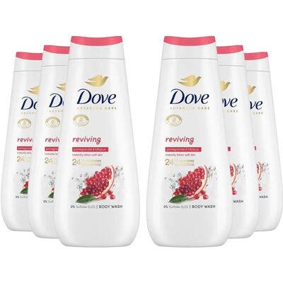 Dove Advanced Care Body Wash Reviving - 24H Moisturizing with Pomegranate Dove Advanced Care Body Wash Reviving - 24H Moisturizing with Pomegranate