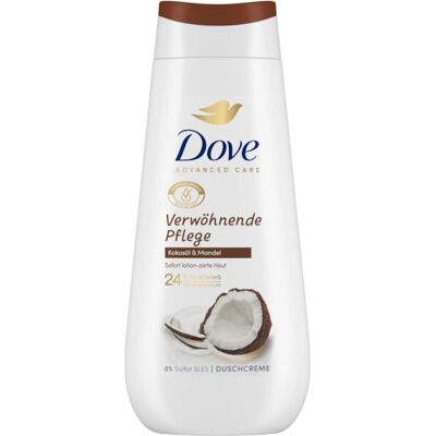 Dove 8720181465826 Douchegel - Amandel & Kokos - 225ml Dove 8720181465826 Douchegel - Amandel & Kokos - 225ml
