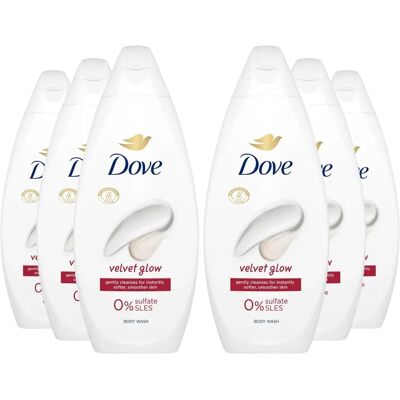 Dove Velvet Glow Body Wash - Gentle & Sulfate-Free for Soft Skin Dove Velvet Glow Body Wash - Gentle & Sulfate-Free for Soft Skin