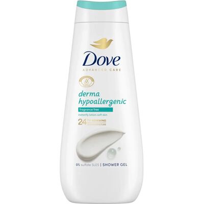 Dove Derma Hypoallergenic Shower Gel - Shower Gel Dove Derma Hypoallergenic Shower Gel - Shower Gel