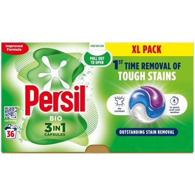 Persil XL 3in1 Washing Capsules - Stain Removal & Freshness Persil XL 3in1 Washing Capsules - Stain Removal & Freshness
