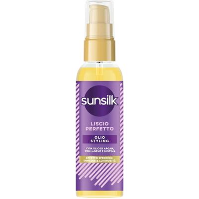 Sunsilk Olio di Argan Styling Liscio 75ml - Olio per Capelli Sunsilk Olio di Argan Styling Liscio 75ml - Olio per Capelli