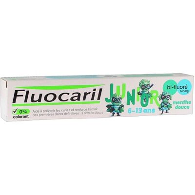 Fluocaril Junior 6-13 Mint Toothpaste - Kids Dental Care Fluocaril Junior 6-13 Mint Toothpaste - Kids Dental Care