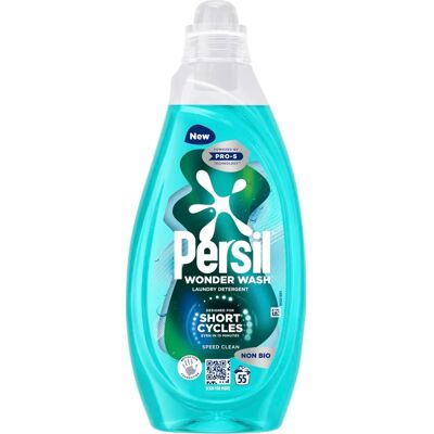Persil White Speed Clean Non-Bio Laundry Detergent - 55W 1.485L Persil White Speed Clean Non-Bio Laundry Detergent - 55W 1.485L