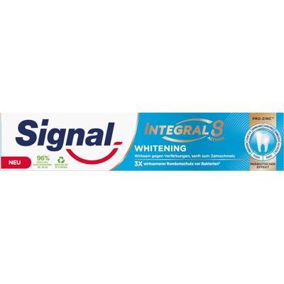 Signal - Integral 8 - 75 ml - Blanchiment - Dentifrice Signal - Integral 8 - 75 ml - Blanchiment - Dentifrice