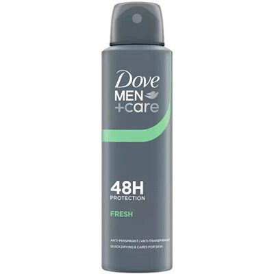 Dove Men+Care Antiperspirant - Długotrwała ochrona, Bezalkoholowy, Szybkoschnący spray Dove Men+Care Antiperspirant - Długotrwała ochrona, Bezalkoholowy, Szybkoschnący spray