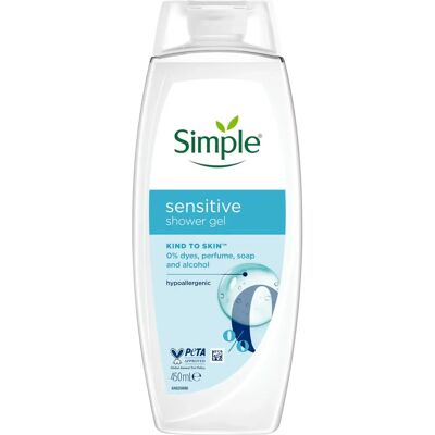 Simple Hypoallergenic Sensitive Shower Gel - Shower Gel Simple Hypoallergenic Sensitive Shower Gel - Shower Gel