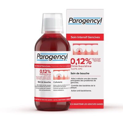 Bain de Bouche Parogencyl Gencives - Soin Gingival, Chlorhexidine, Fluor, 300ml - Publicité Bain de Bouche Parogencyl Gencives - Soin Gingival, Chlorhexidine, Fluor, 300ml - Publicité