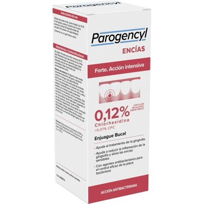 Enjuague bucal Parogencyl Forte 500 ml - Cuidado de encías Enjuague bucal Parogencyl Forte 500 ml - Cuidado de encías