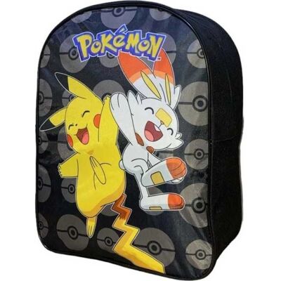 Pokemon - Pikachu Stor Ryggsäck 0734 - Noir - 40x33 cm - Backpack - Publicité Pokemon - Pikachu Stor Ryggsäck 0734 - Noir - 40x33 cm - Backpack - Publicité