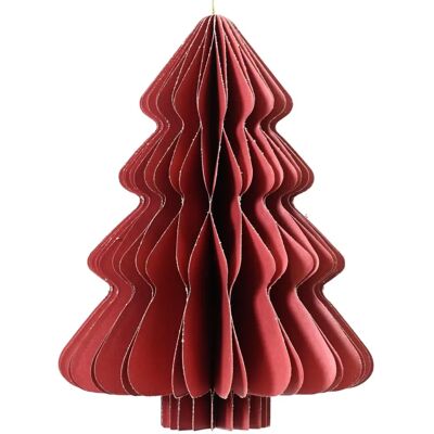Decoris Roter Faltbarer Hängender Weihnachtsbaum - Weihnachtsbaum Decoris Roter Faltbarer Hängender Weihnachtsbaum - Weihnachtsbaum