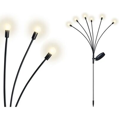 Lumineo Solar Gartenspieß - Leuchtende Glühwürmchen - Warmweiß - Gartenlicht Lumineo Solar Gartenspieß - Leuchtende Glühwürmchen - Warmweiß - Gartenlicht