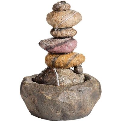 Lumineo 893009 Polyresin Steinbrunnen - Wasserbrunnen Lumineo 893009 Polyresin Steinbrunnen - Wasserbrunnen