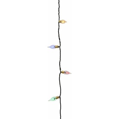 Lumineo Vintage Wielokolorowa LED girlanda - 11,2m Lumineo Vintage Wielokolorowa LED girlanda - 11,2m