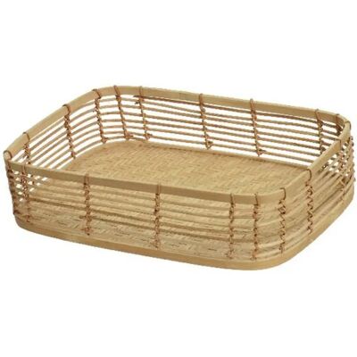 Kaeming - Bamboo and Rattan Tray 48.5cm - Ορθογώνιο - Tray Kaeming - Bamboo and Rattan Tray 48.5cm - Ορθογώνιο - Tray