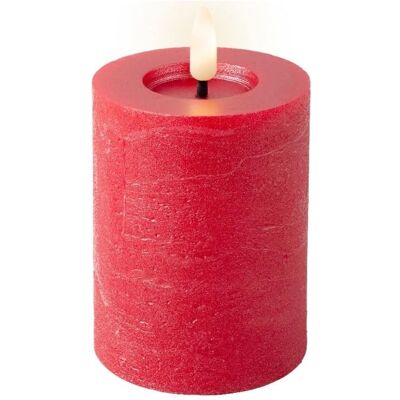 Lumineo Rote LED-Kerze - Ø 7 x 11,2 cm - LED Candle Lumineo Rote LED-Kerze - Ø 7 x 11,2 cm - LED Candle