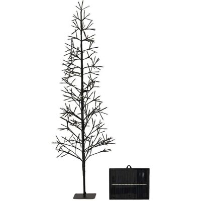 Árbol de Navidad microLED Lumineo negro - 192 LEDs, 120cm Árbol de Navidad microLED Lumineo negro - 192 LEDs, 120cm