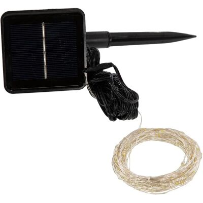 Buttinette - 50-LED-7,9m - 50 LEDs - 7,9 m - Solar-LED-Lichterkette Buttinette - 50-LED-7,9m - 50 LEDs - 7,9 m - Solar-LED-Lichterkette
