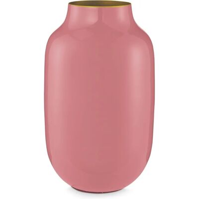 Vase métal ovale Rose clair 25cm Pip Studio - Publicité Vase métal ovale Rose clair 25cm Pip Studio - Publicité