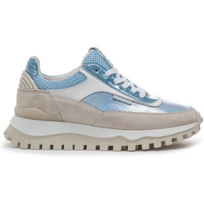 Floris Van Bommel Grommi 01.15 Lichtblauw Dames Sneakers Floris Van Bommel Grommi 01.15 Lichtblauw Dames Sneakers