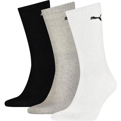 Puma Crew Sokken Licht 3P - Sokken Puma Crew Sokken Licht 3P - Sokken