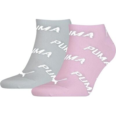 Puma Bwt Sneaker Socks - Grå,Rosa - Strumpor Puma Bwt Sneaker Socks - Grå,Rosa - Strumpor