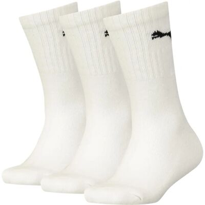 Puma Sport Sokken - 3 Paar Wit voor Jongens - Sport Sokken Puma Sport Sokken - 3 Paar Wit voor Jongens - Sport Sokken