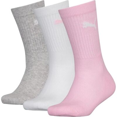 Puma Kinder Sok - 3-pack Rose Water - Sportsokken Puma Kinder Sok - 3-pack Rose Water - Sportsokken