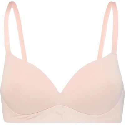 Puma Soft Padded Bra Damen grijs 75C - BH Puma Soft Padded Bra Damen grijs 75C - BH