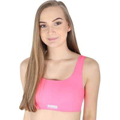 Puma Sportief Sport-bh - Roze Ondersteunende Sportkleding Puma Sportief Sport-bh - Roze Ondersteunende Sportkleding