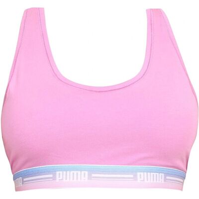 Růžové sportovní podprsenka Puma - Racer Back - Malá - Žena Růžové sportovní podprsenka Puma - Racer Back - Malá - Žena