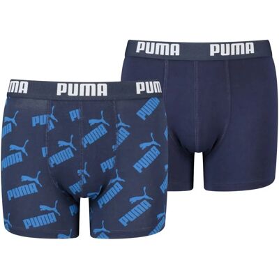 Puma Barn Boxershorts 2-Pack - Bekväma & Stretchiga Puma Barn Boxershorts 2-Pack - Bekväma & Stretchiga