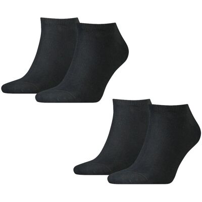 Tommy Hilfiger Damen Socken 4er Pack Schwarz - Socken Tommy Hilfiger Damen Socken 4er Pack Schwarz - Socken