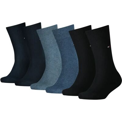 Tommy Hilfiger Kinder Socken 6er Pack - Komfortabler Baumwollmix Tommy Hilfiger Kinder Socken 6er Pack - Komfortabler Baumwollmix