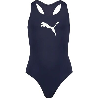 PUMA Navy Racerback Barnsimsuit - Vattenaktiviteter PUMA Navy Racerback Barnsimsuit - Vattenaktiviteter