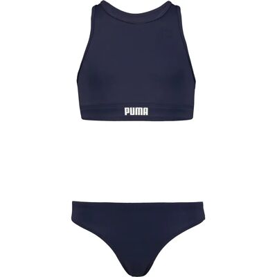 Puma Racerback Meisjes Badpak - 2-delig - Blauw - 116 Puma Racerback Meisjes Badpak - 2-delig - Blauw - 116