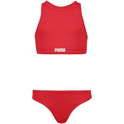 Puma Racerback Zwemtruitje - Rood - Meisje - 116 Puma Racerback Zwemtruitje - Rood - Meisje - 116