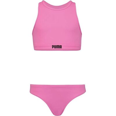PUMA Racerback Bikini - Meisje 11-12 - Roze/Malva - Zwemkleding PUMA Racerback Bikini - Meisje 11-12 - Roze/Malva - Zwemkleding