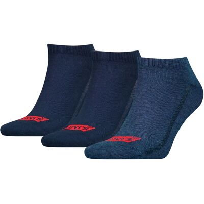 Levi's Low Cut Batwing Logo Socken - Recycelte Baumwolle Denim 39/42 Levi's Low Cut Batwing Logo Socken - Recycelte Baumwolle Denim 39/42