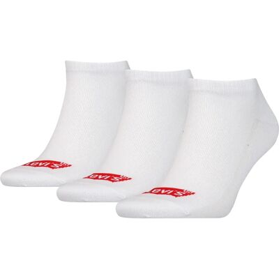 Levi's Low Cut Batwing Logo 3er-Pack Socken - Recycelte Baumwolle Levi's Low Cut Batwing Logo 3er-Pack Socken - Recycelte Baumwolle