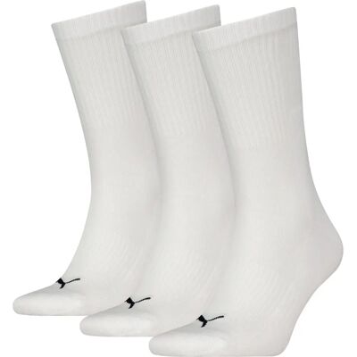 Puma 35-38 Weiße Gepolsterte Socken - Socken Puma 35-38 Weiße Gepolsterte Socken - Socken