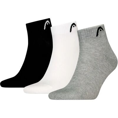 HEAD - Quartersokken Training 3-pack - Sokken HEAD - Quartersokken Training 3-pack - Sokken