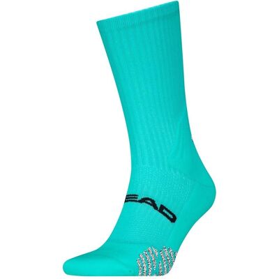 HEAD Padel Sokken Crew 1-pack Aqua-35/38 - Padel Sokken HEAD Padel Sokken Crew 1-pack Aqua-35/38 - Padel Sokken